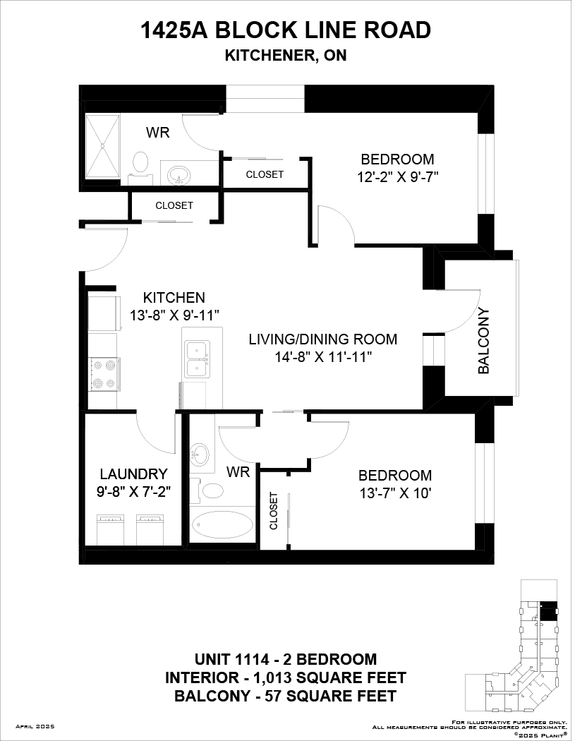 1425 Block Line Road — 2 Bedroom B-0709 - Photo 16