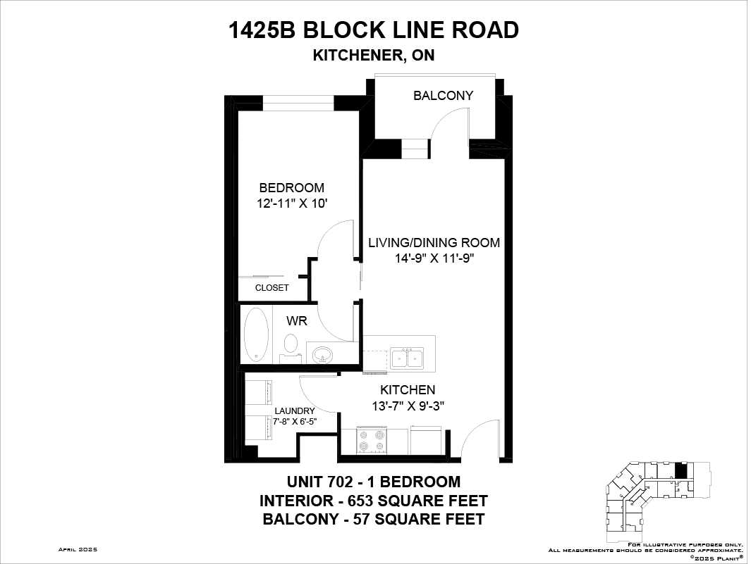 1425 Block Line Road — 2 Bedroom B-0709 - Photo 36