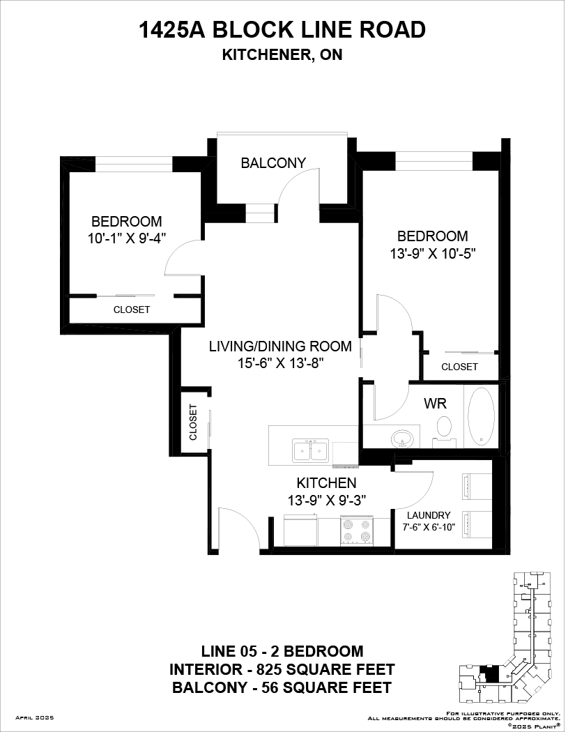 1425 Block Line Road — 2 Bedroom B-0709 - Photo 1
