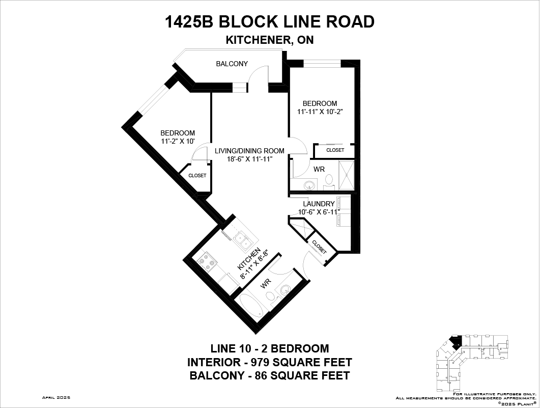 1425 Block Line Road — 2 Bedroom B-0709 - Photo 4