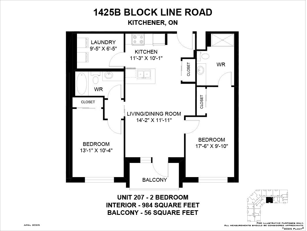 1425 Block Line Road — 2 Bedroom B-0709 - Photo 5