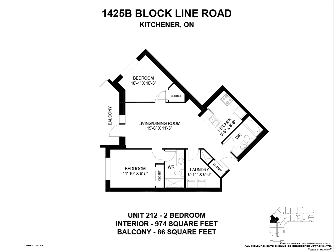 1425 Block Line Road — 2 Bedroom B-0709 - Photo 6