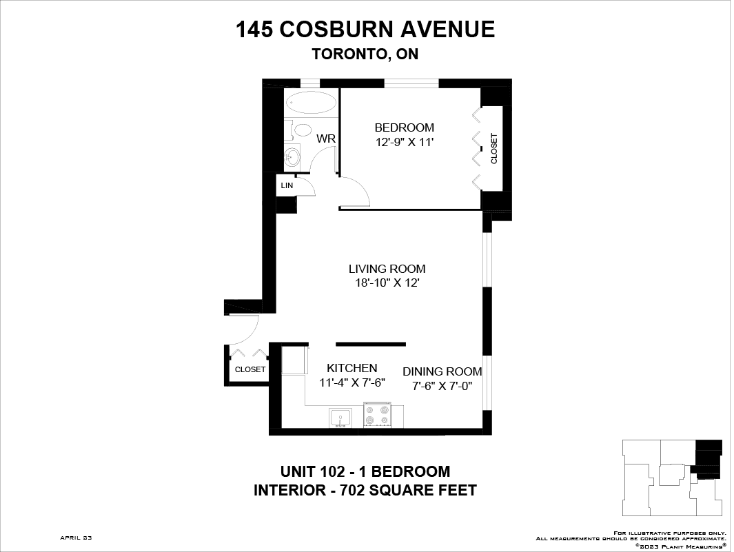 145 Cosburn Avenue — 1 Bedroom 00406 - Photo 3