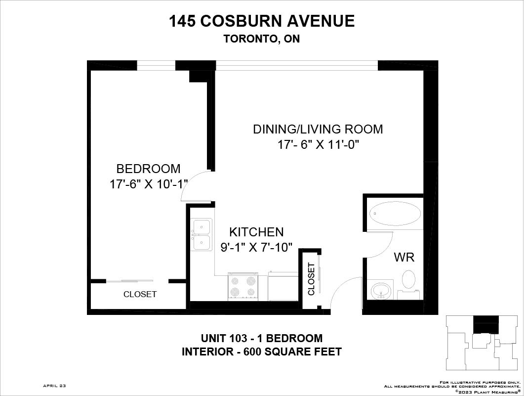 145 Cosburn Avenue — 1 Bedroom 00406 - Photo 4