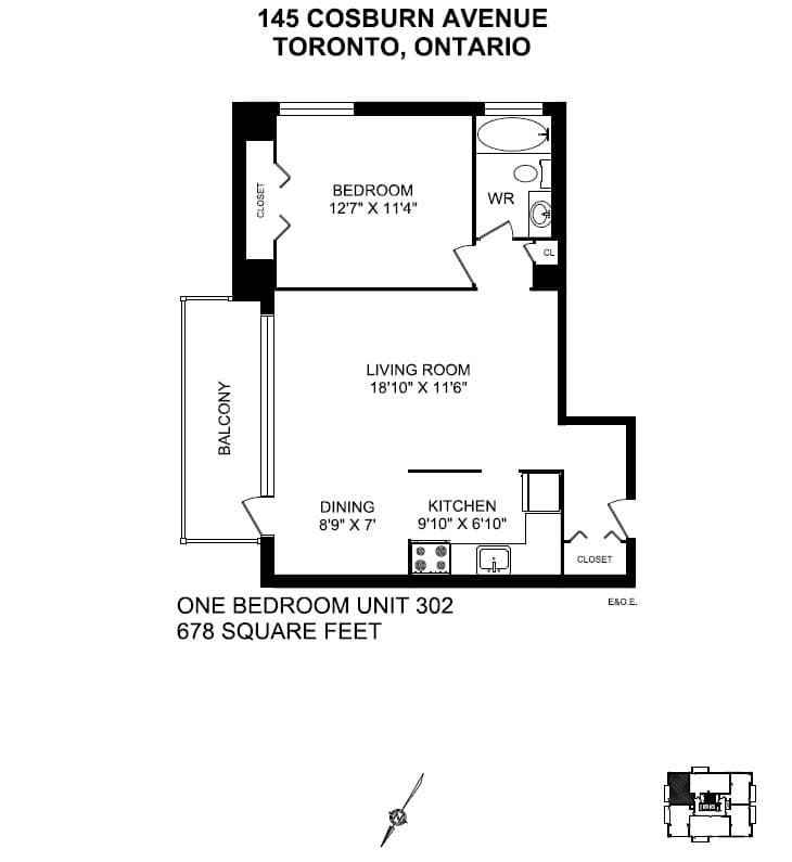 145 Cosburn Avenue — 1 Bedroom 00406 - Photo 11
