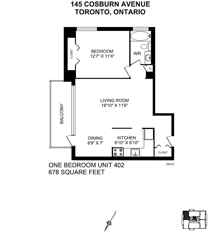 145 Cosburn Avenue — 1 Bedroom 00406 - Photo 15