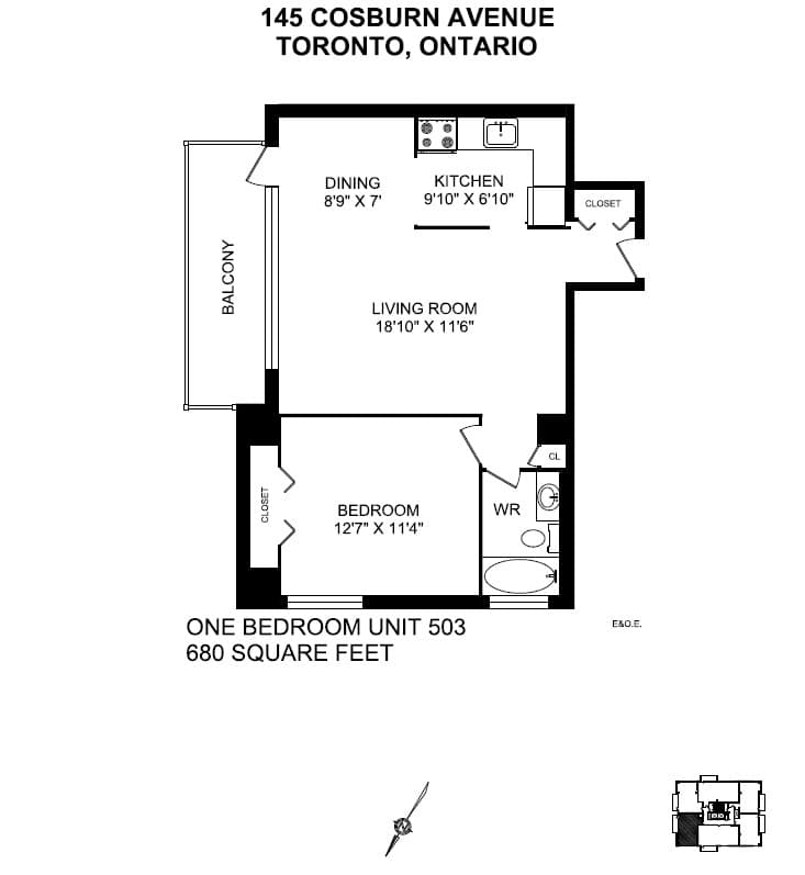 145 Cosburn Avenue — 1 Bedroom 00406 - Photo 20