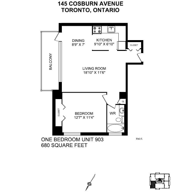 145 Cosburn Avenue — 1 Bedroom 00406 - Photo 35