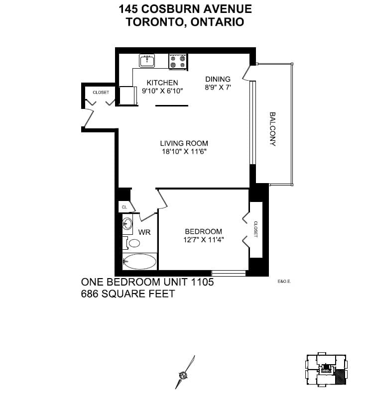 145 Cosburn Avenue — 1 Bedroom 00406 - Photo 44