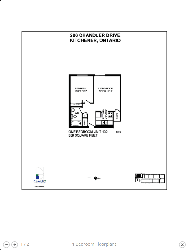 286 Chandler Drive — 2 Bedroom 0805 - Photo 1