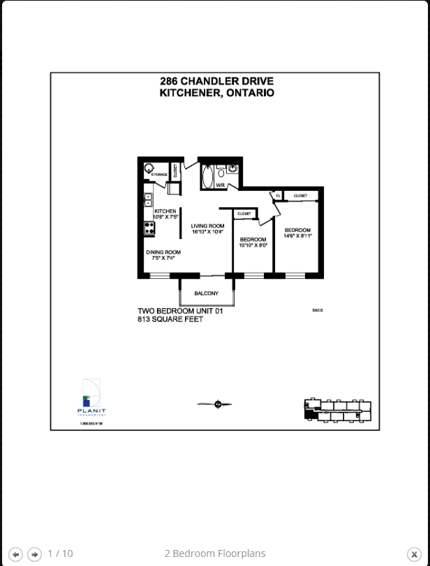 286 Chandler Drive — 2 Bedroom 0805 - Photo 3