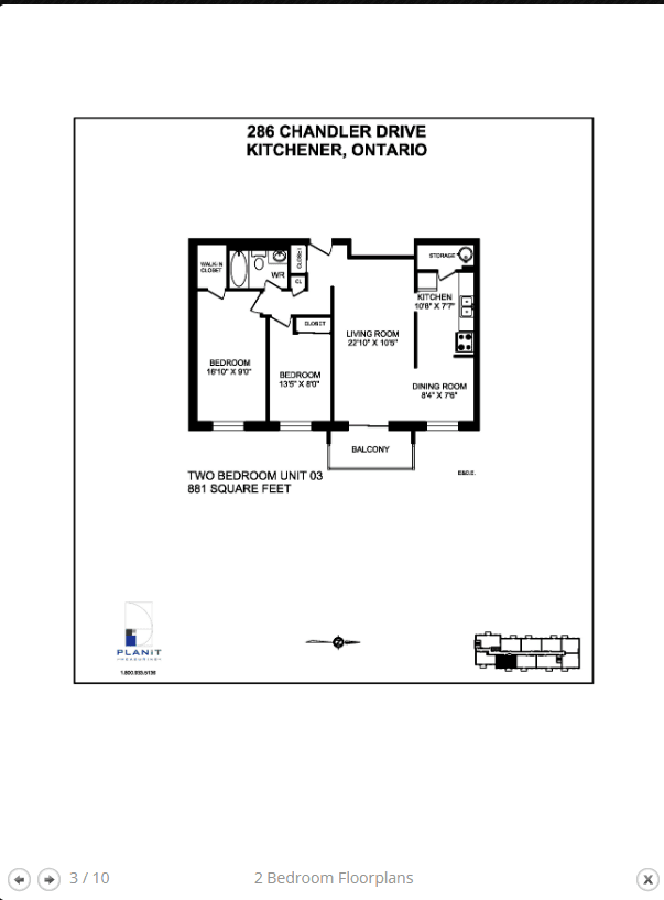 286 Chandler Drive — 2 Bedroom 0805 - Photo 5