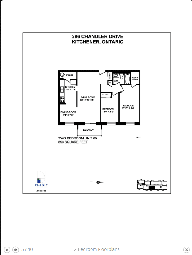 286 Chandler Drive — 2 Bedroom 0805 - Photo 7