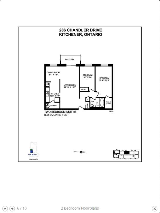 286 Chandler Drive — 2 Bedroom 0805 - Photo 8