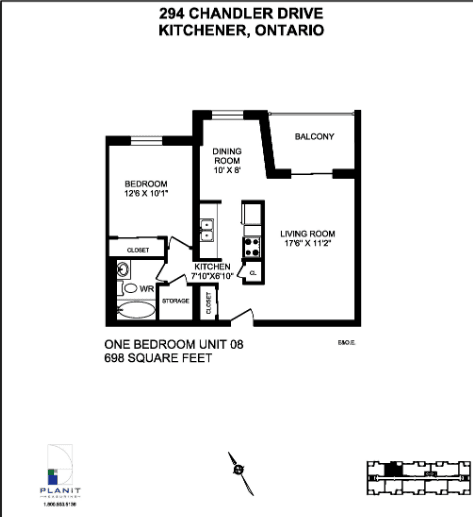 294 Chandler Drive — 1 Bedroom 1408 - Photo 7