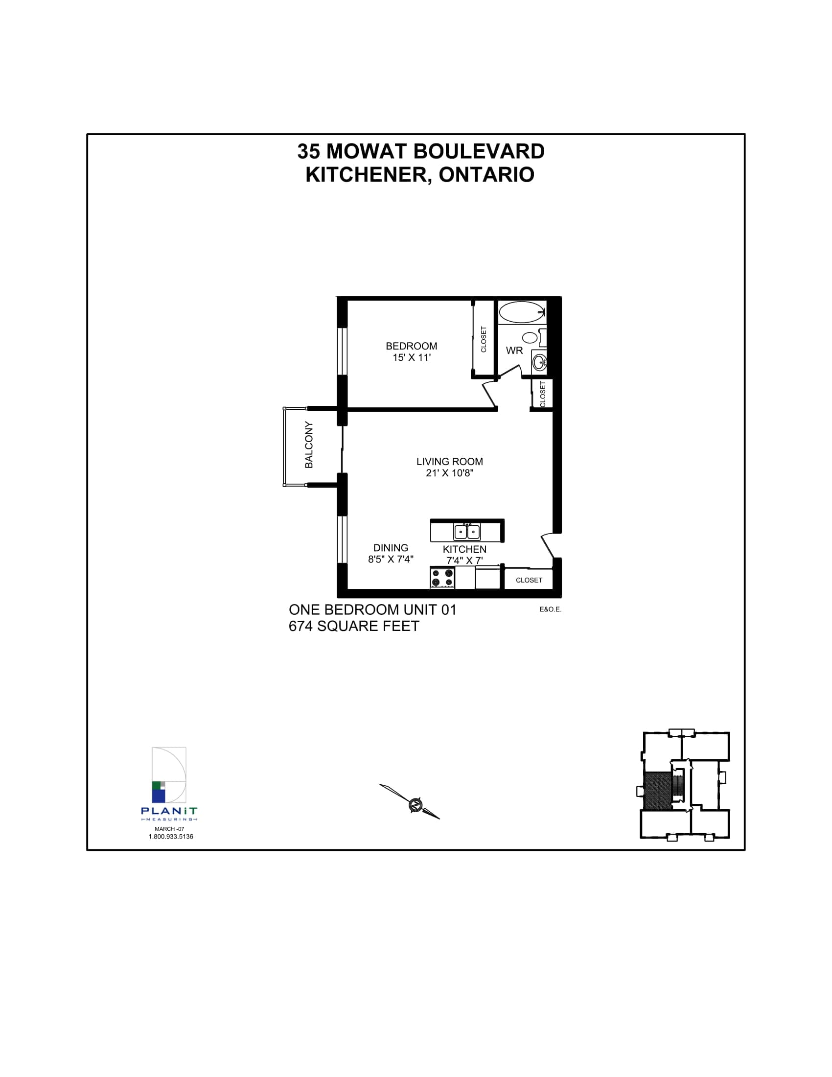 35 Mowat Boulevard — 2 Bedroom 0306 - Photo 1