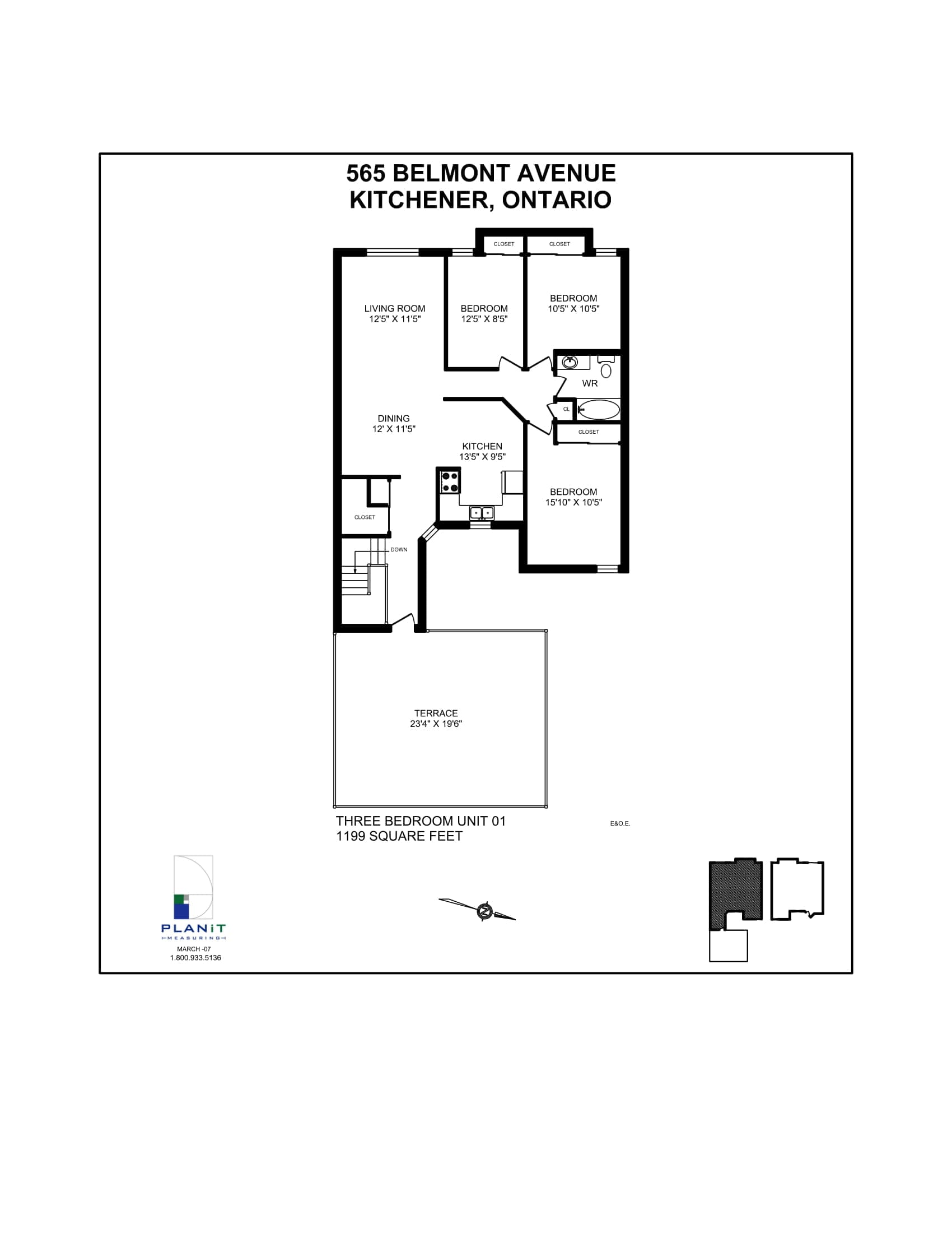 545 547 & 565 Belmont Avenue W — 1 Bedroom 545-0408 - Photo 26