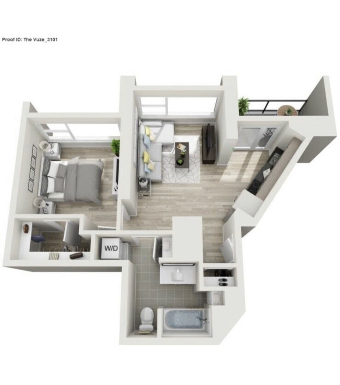 Templeton Properties — Penthouse 1 Bed - Photo 6