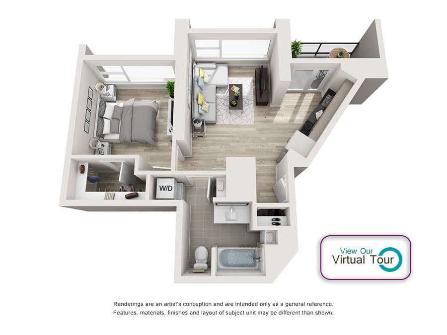 Templeton Properties — Penthouse 1 Bed - Photo 2