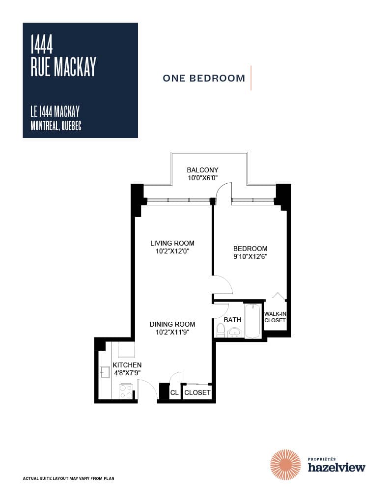 Hazelview Properties — 1 Bedroom