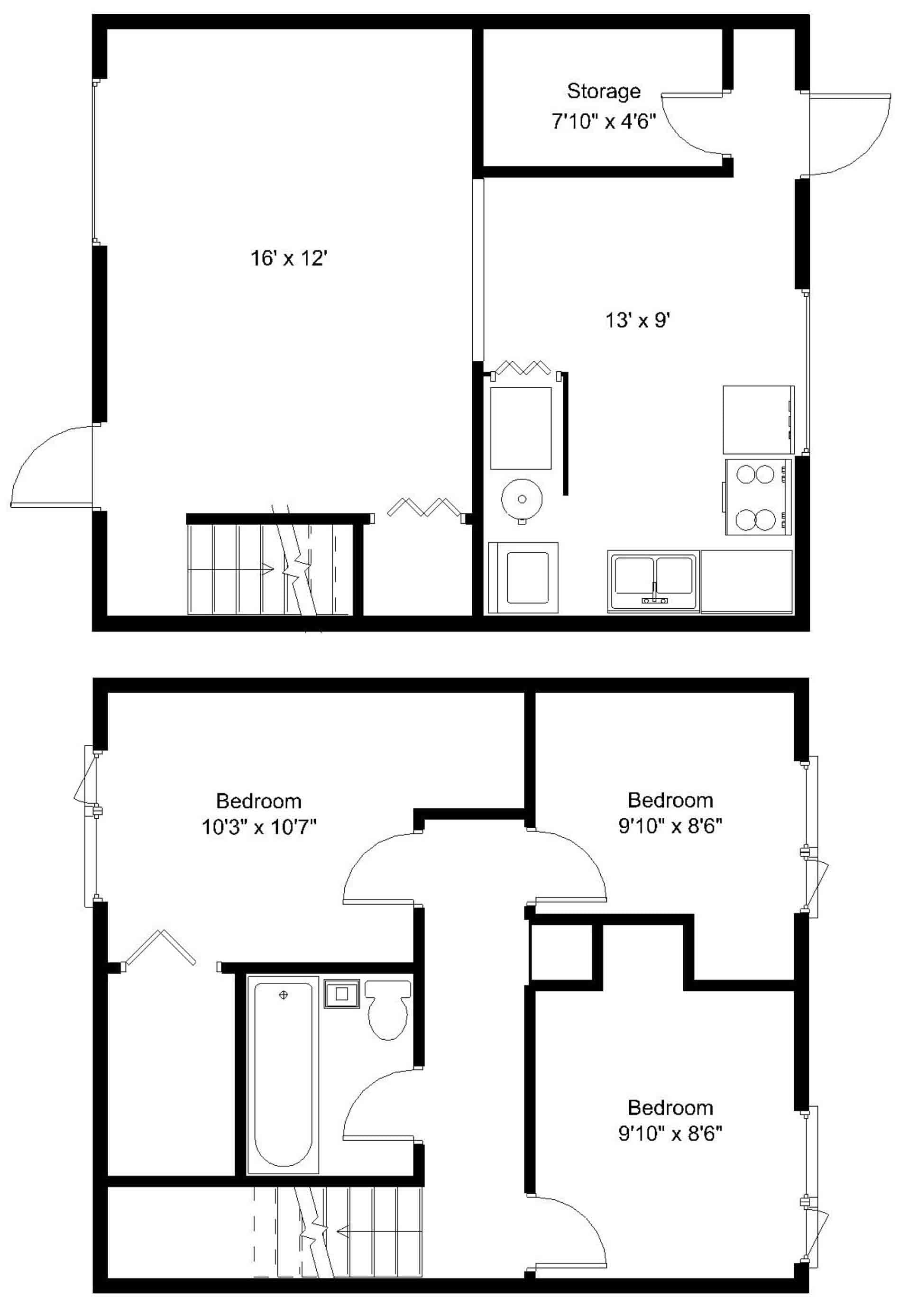 North44 Property Management — 3 Bedroom Corner