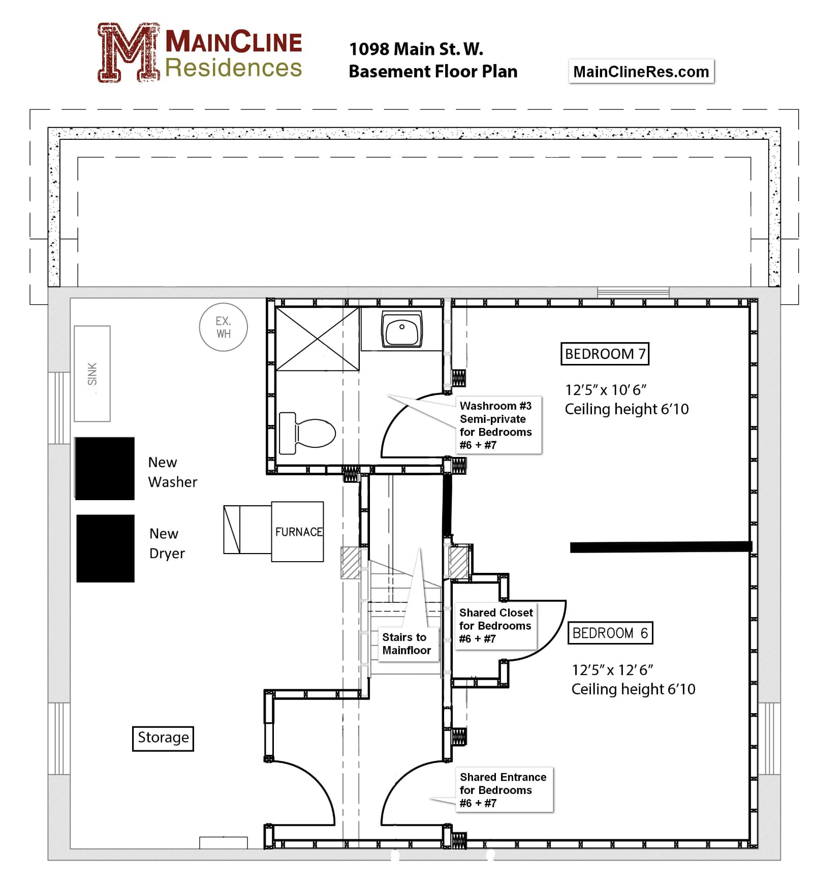 MainCline Student rooms — Room4 - Photo 19