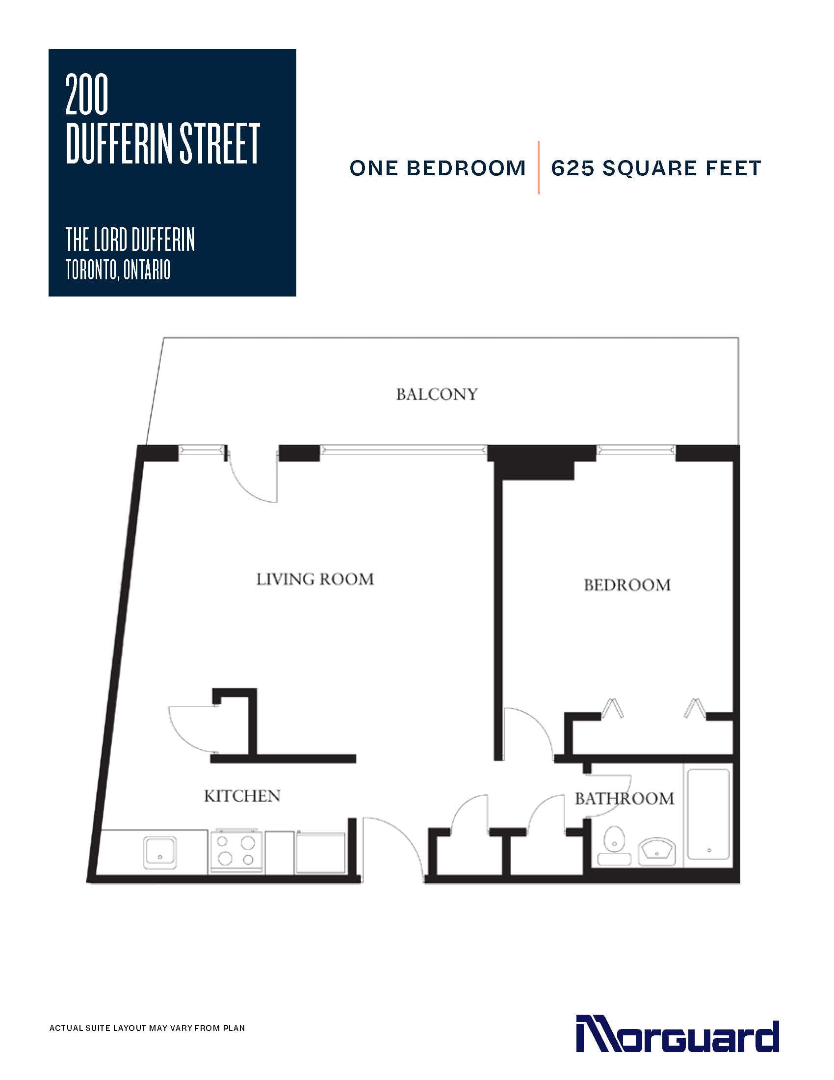 Morguard — 1 Bed - Photo 1