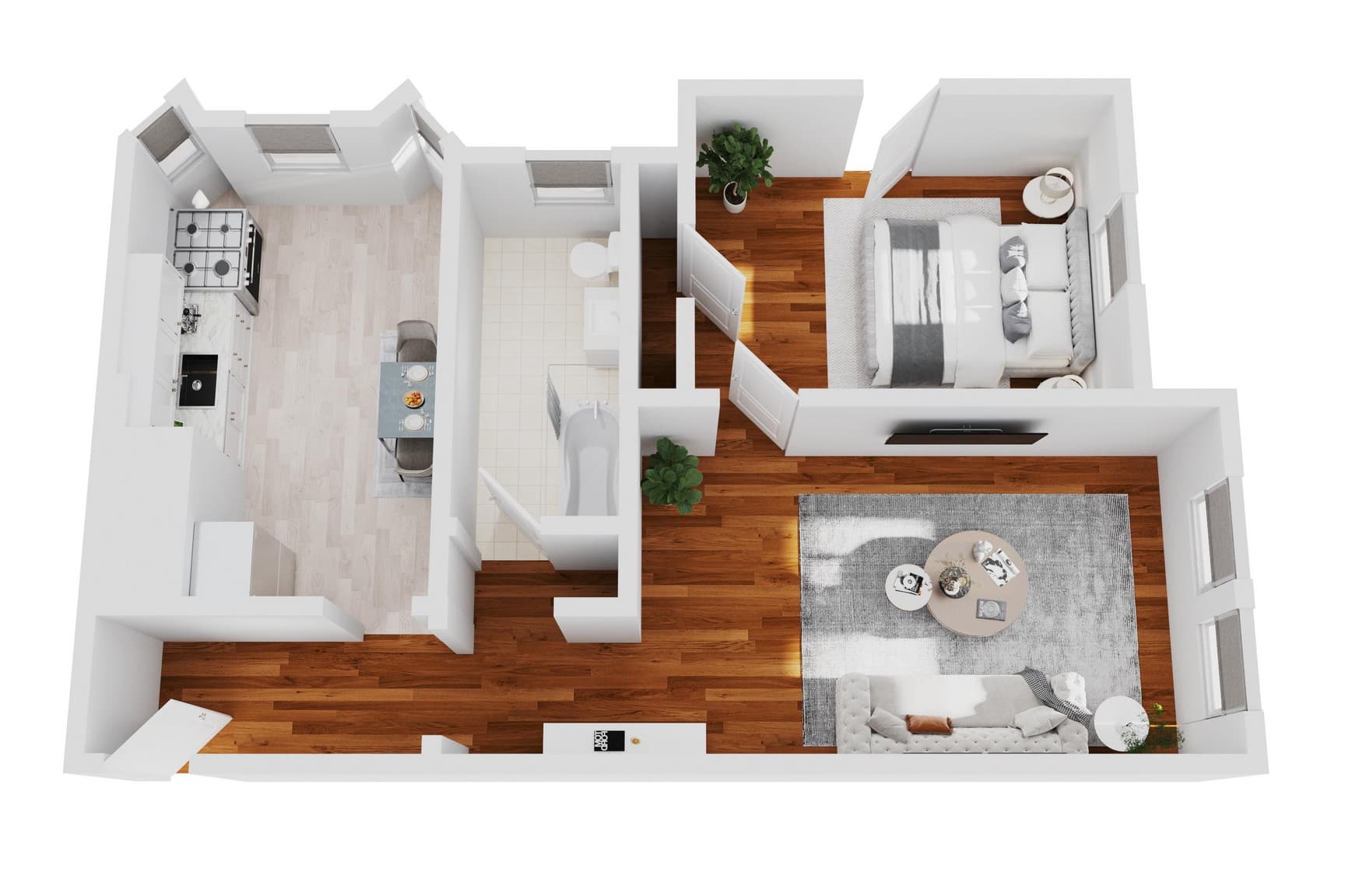 The Princeton — 2 bedroom - Photo 31