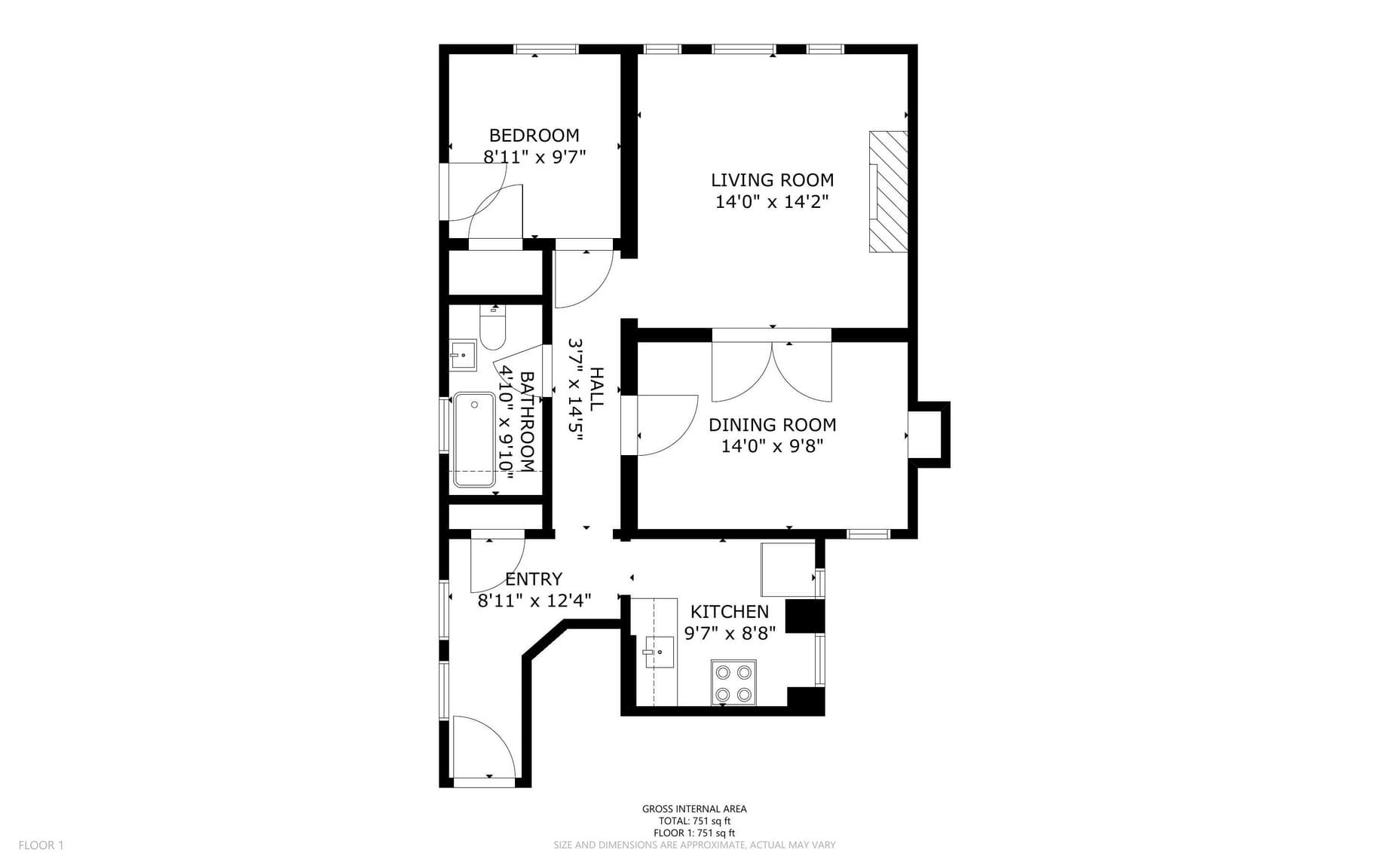 The Princeton — 2 bedroom - Photo 12