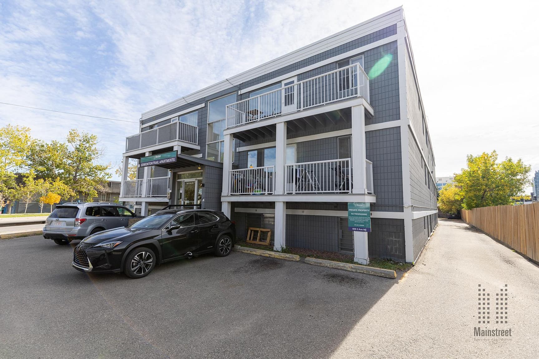Edmonton Trail Apartments — 1 bedroom