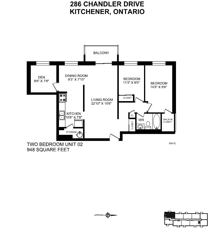 286 Chandler Drive — 2 Bedroom 0805 - Photo 11
