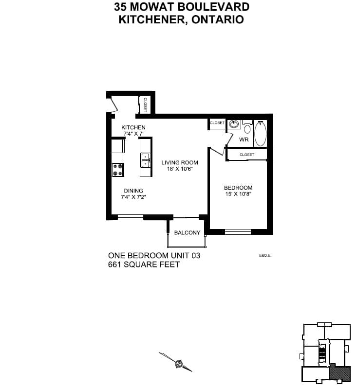 35 Mowat Boulevard — 2 Bedroom 0306 - Photo 2
