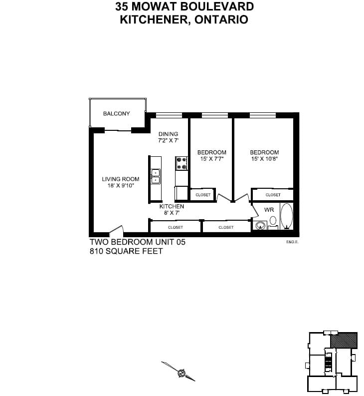 35 Mowat Boulevard — 2 Bedroom 0306 - Photo 8
