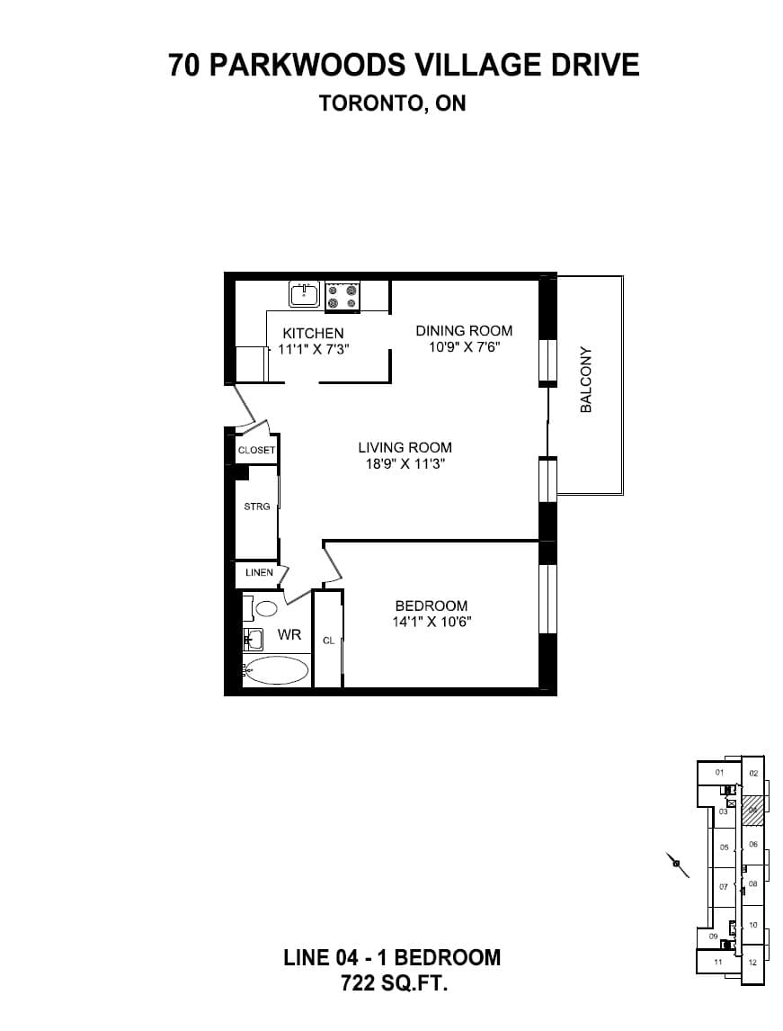 70 Parkwoods Village Drive — 3 Bedroom 411 - Photo 1