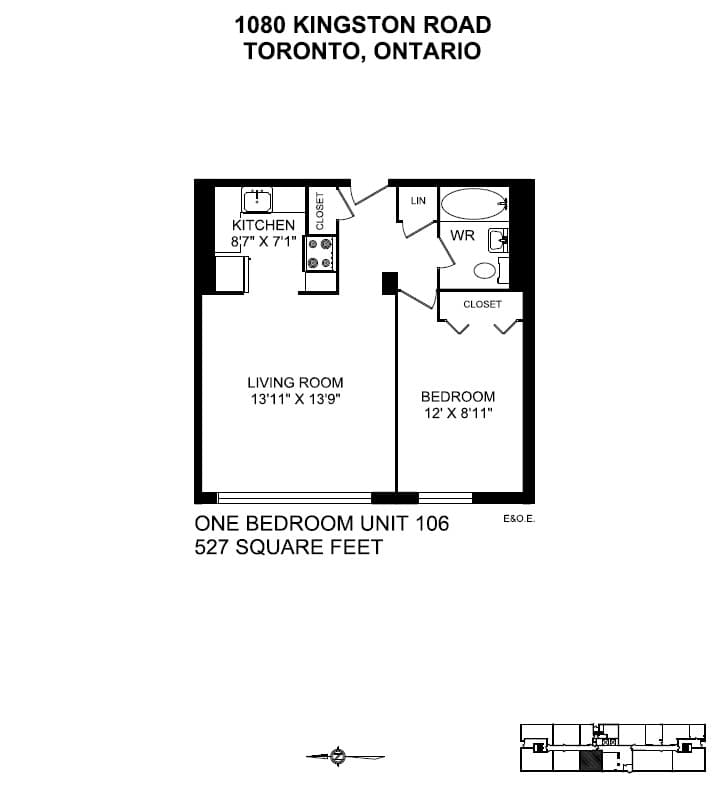 1080 Kingston Road — 2 Bedroom 0302 - Photo 6