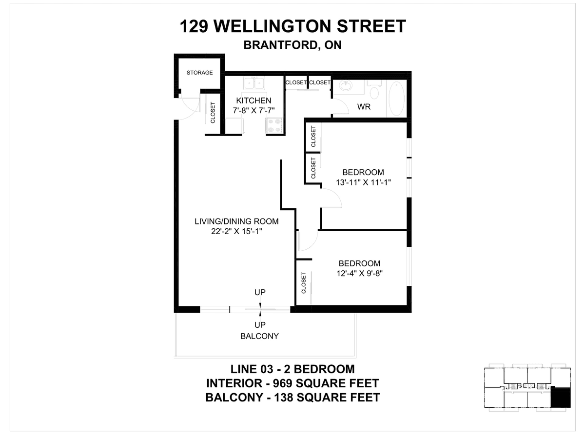Wellington — 2 Bedroom 1102