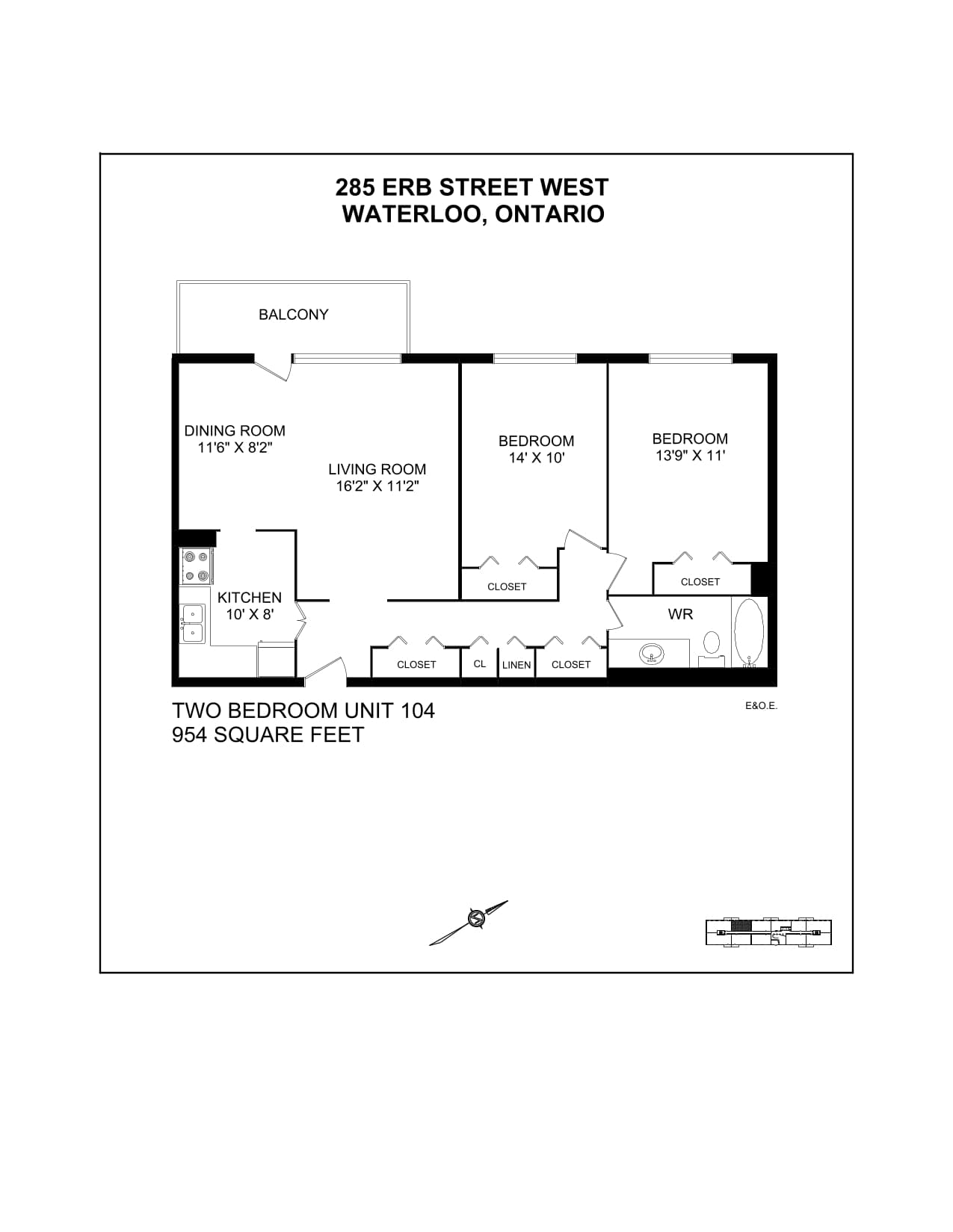 285 Erb Street W — 3 Bedroom 0801 - Photo 13
