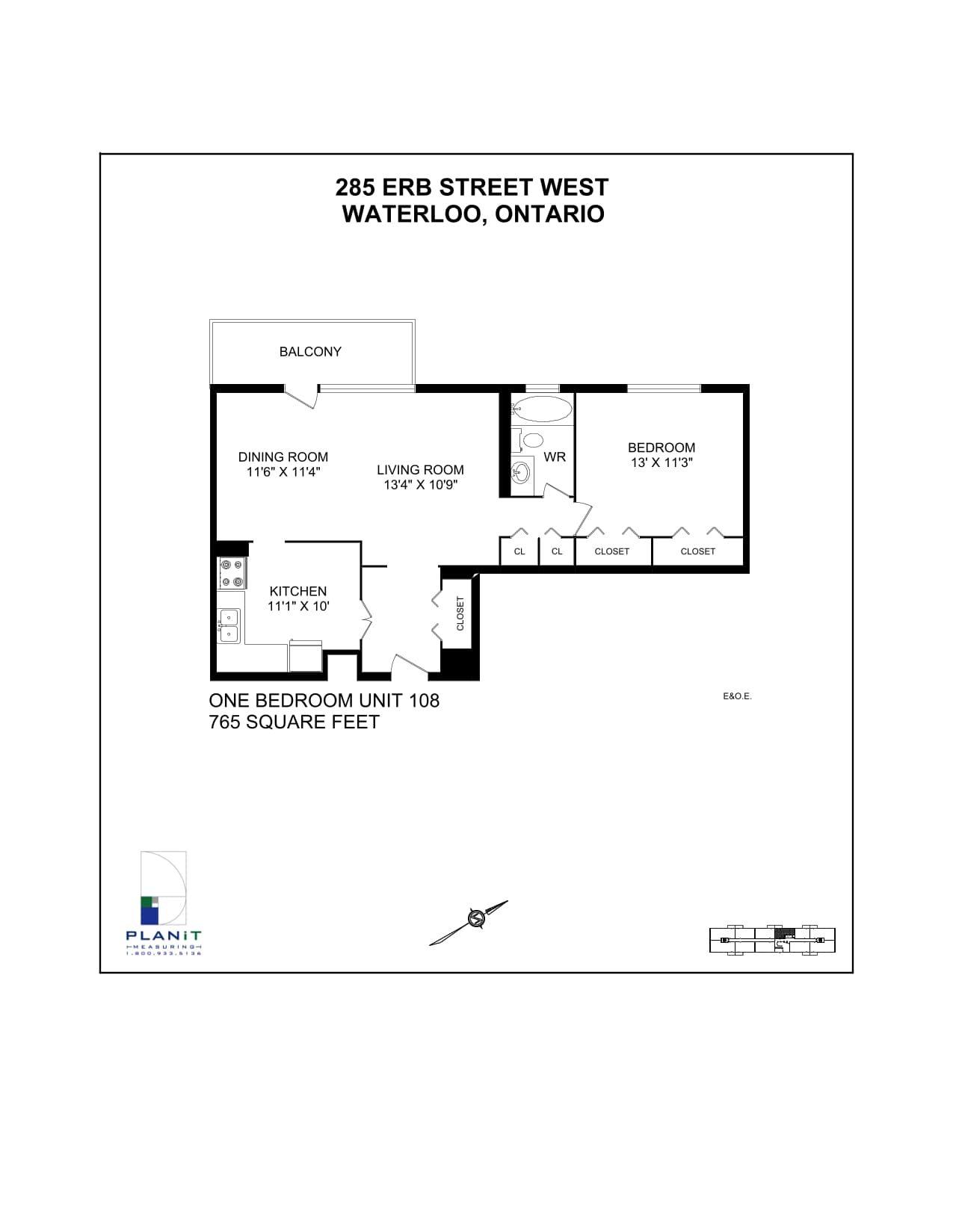 285 Erb Street W — 3 Bedroom 0801 - Photo 1