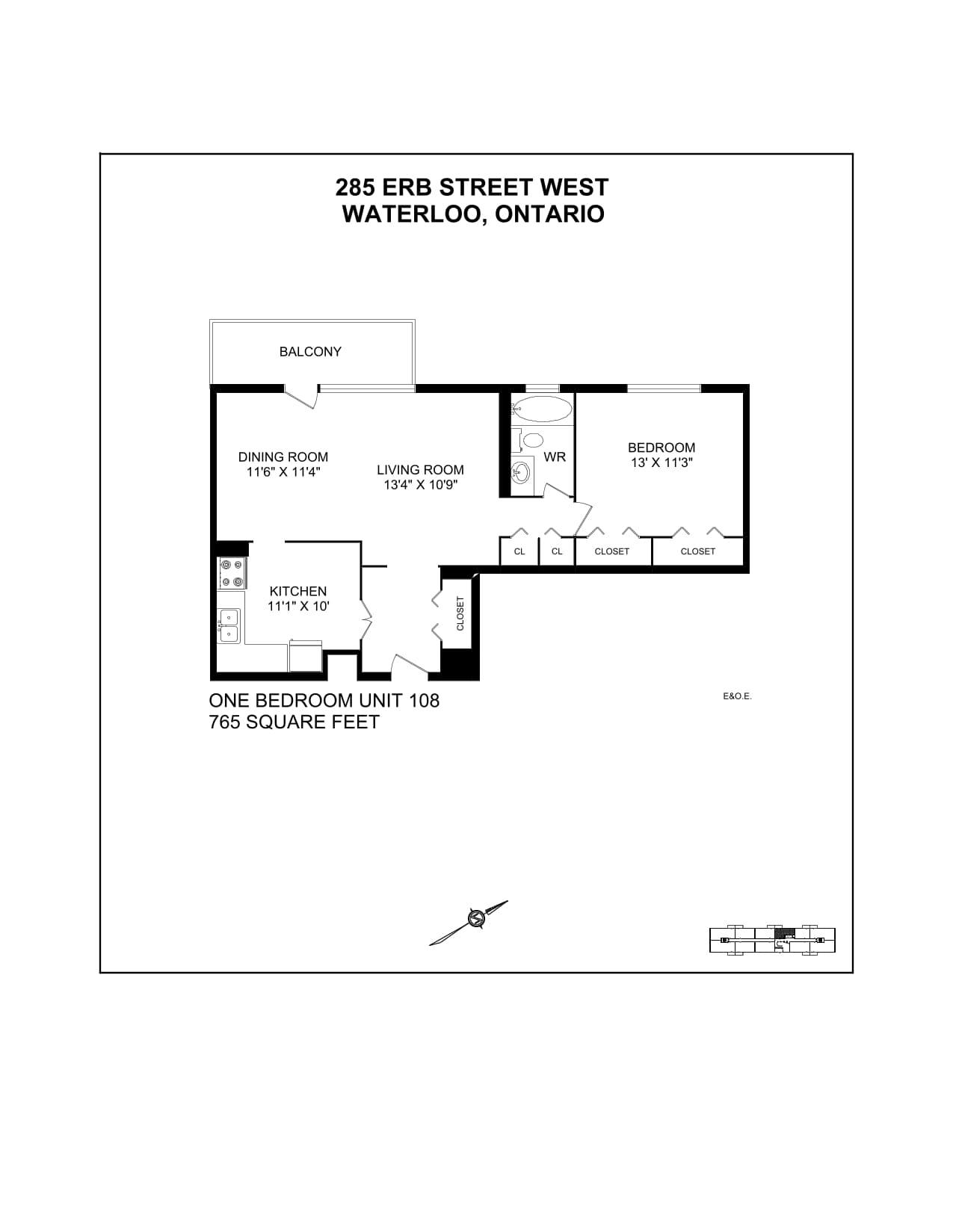 285 Erb Street W — 3 Bedroom 0801 - Photo 3