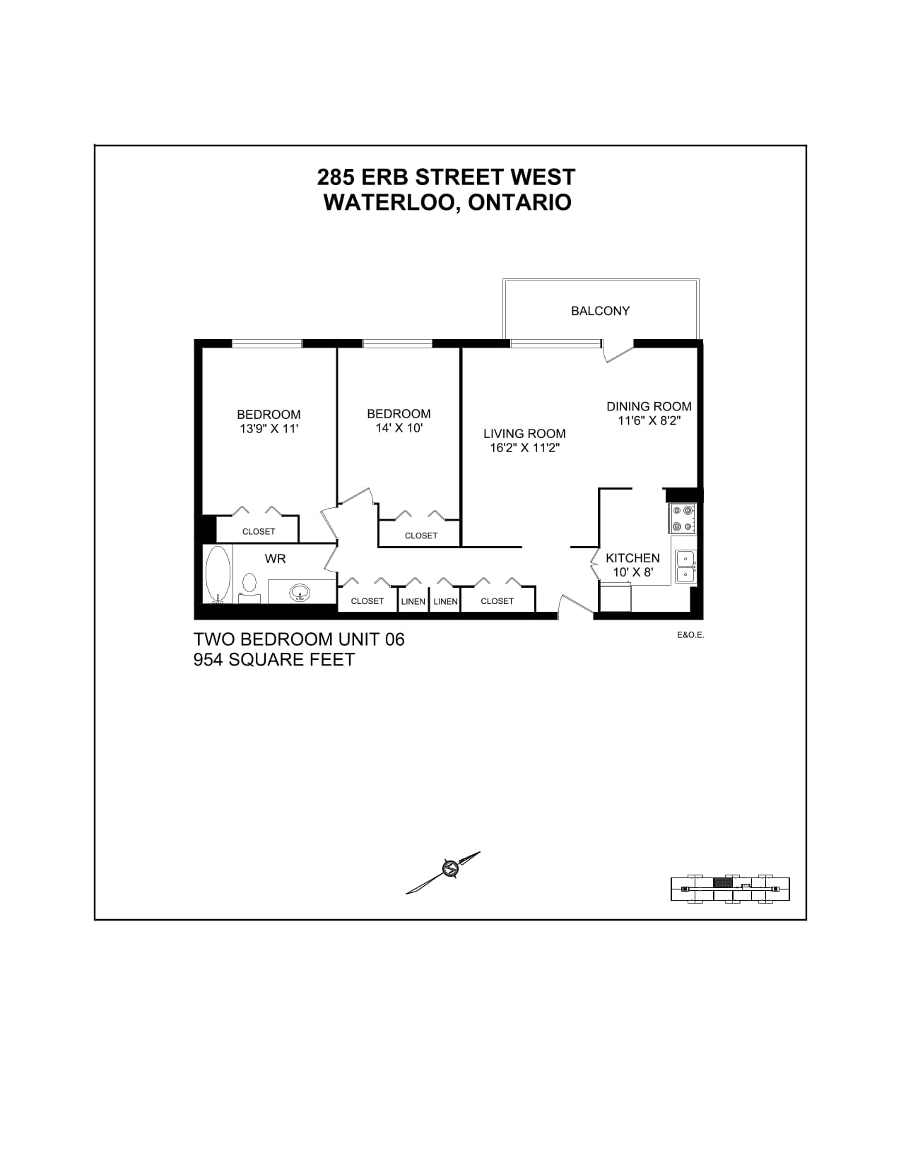 285 Erb Street W — 3 Bedroom 0801 - Photo 16