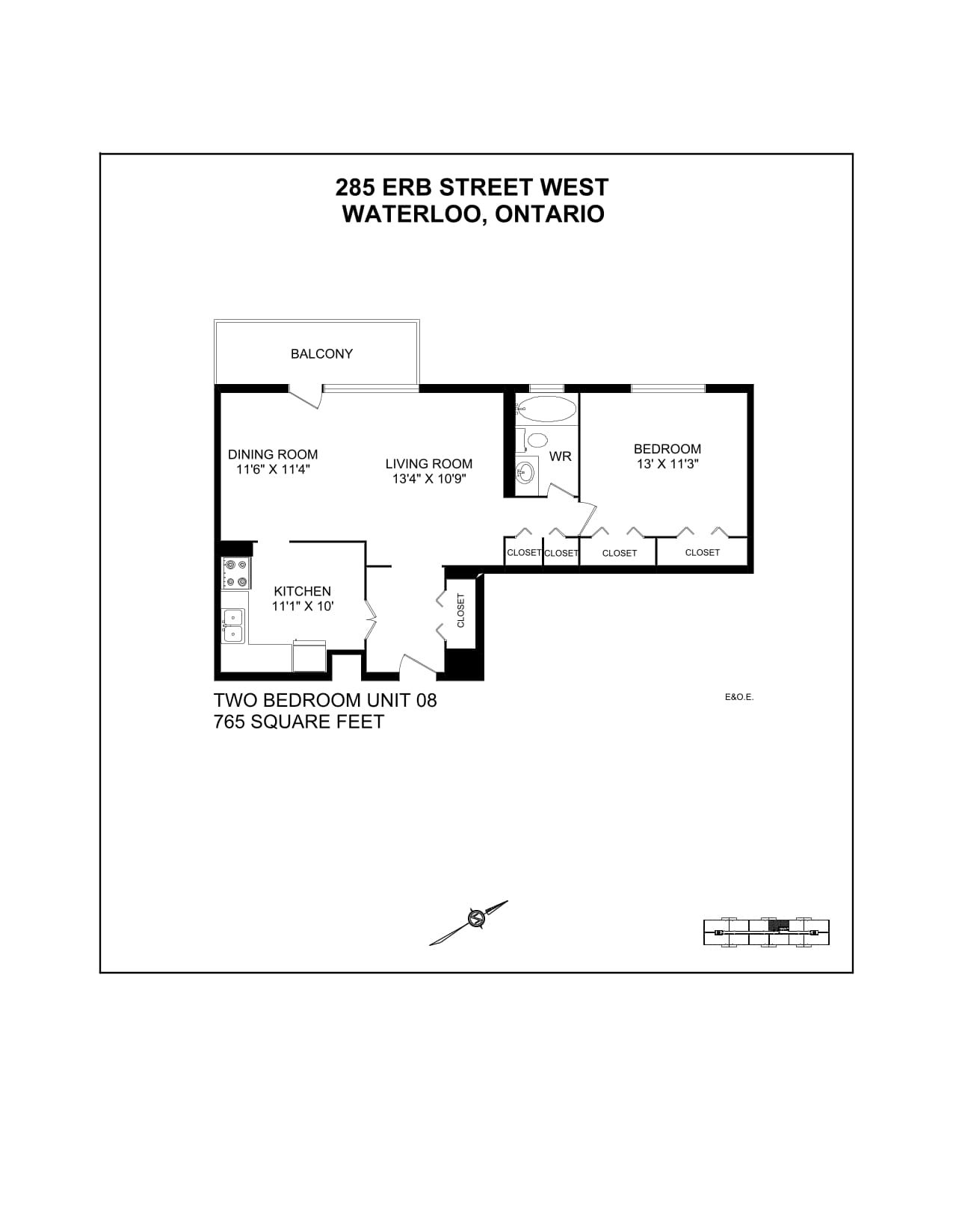 285 Erb Street W — 3 Bedroom 0801 - Photo 4