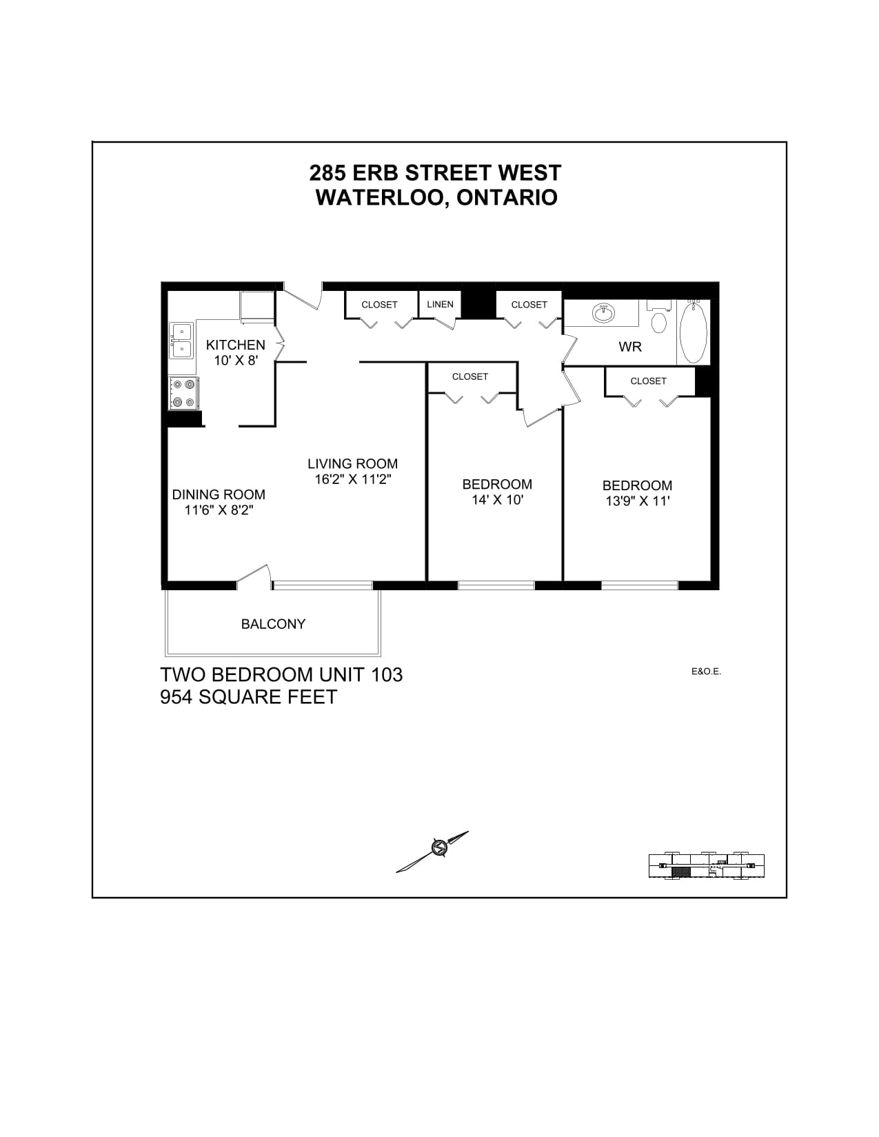 285 Erb Street W — 3 Bedroom 0801 - Photo 17