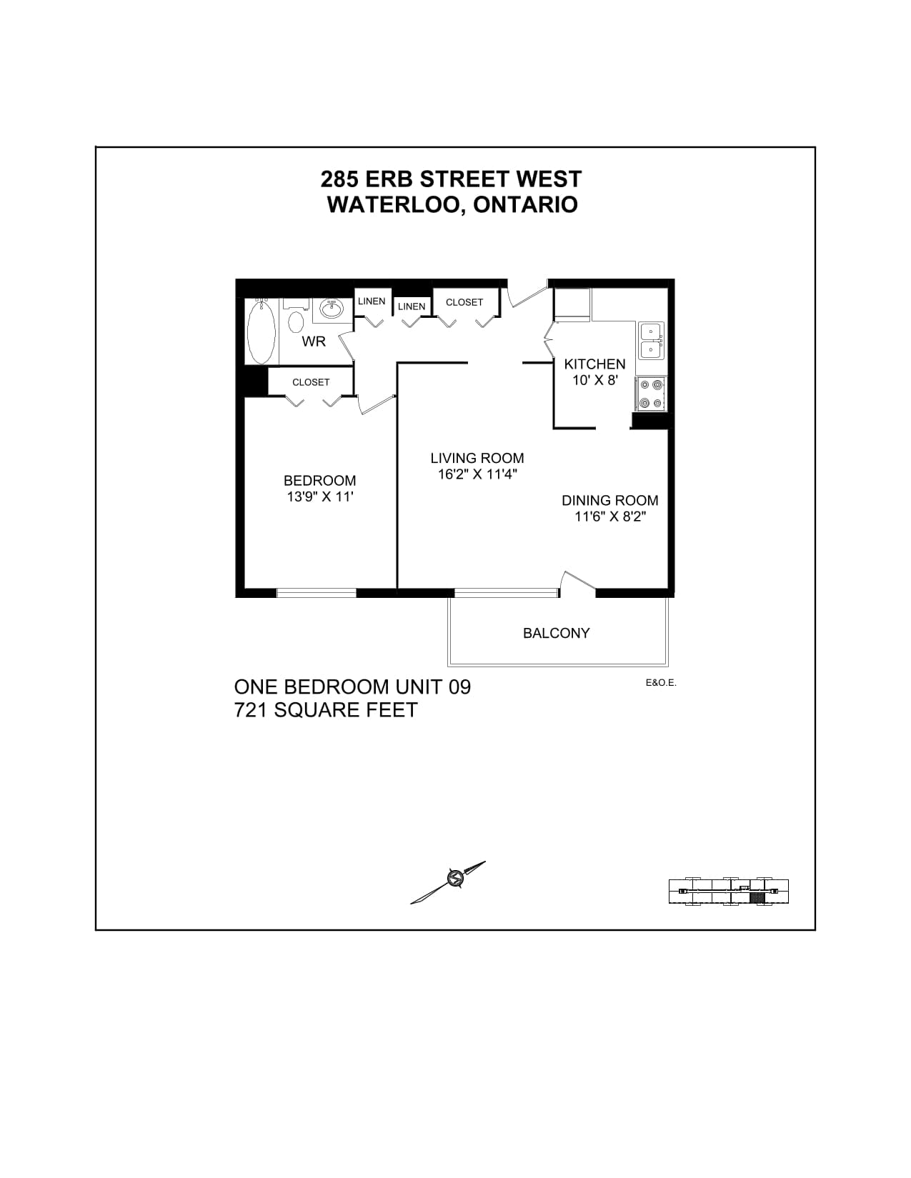 285 Erb Street W — 3 Bedroom 0801 - Photo 10
