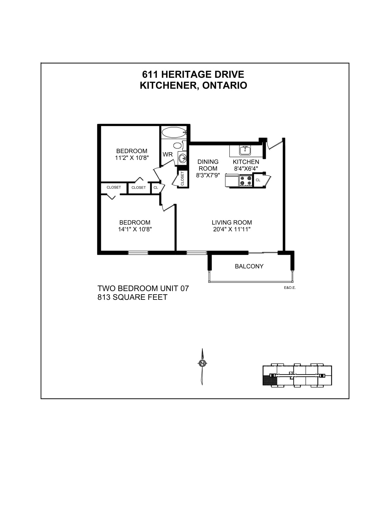 607 & 611 Heritage Drive — 1 Bedroom 611-0109 - Photo 36