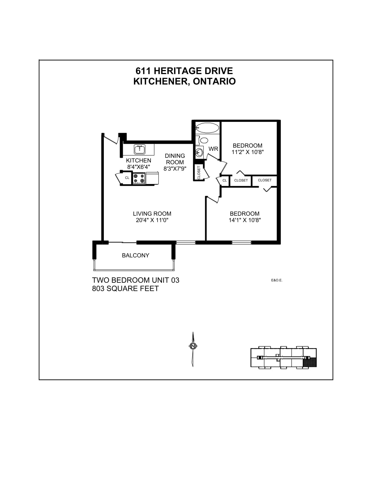 607 & 611 Heritage Drive — 1 Bedroom 611-0109 - Photo 56