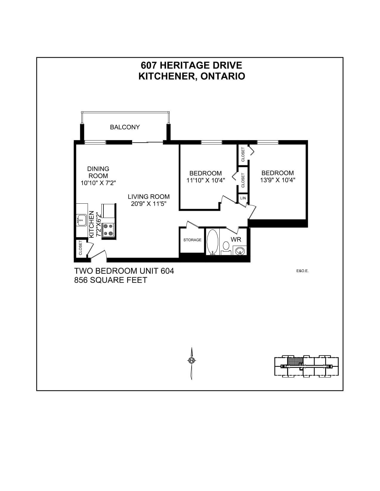 607 & 611 Heritage Drive — 1 Bedroom 611-0109 - Photo 83
