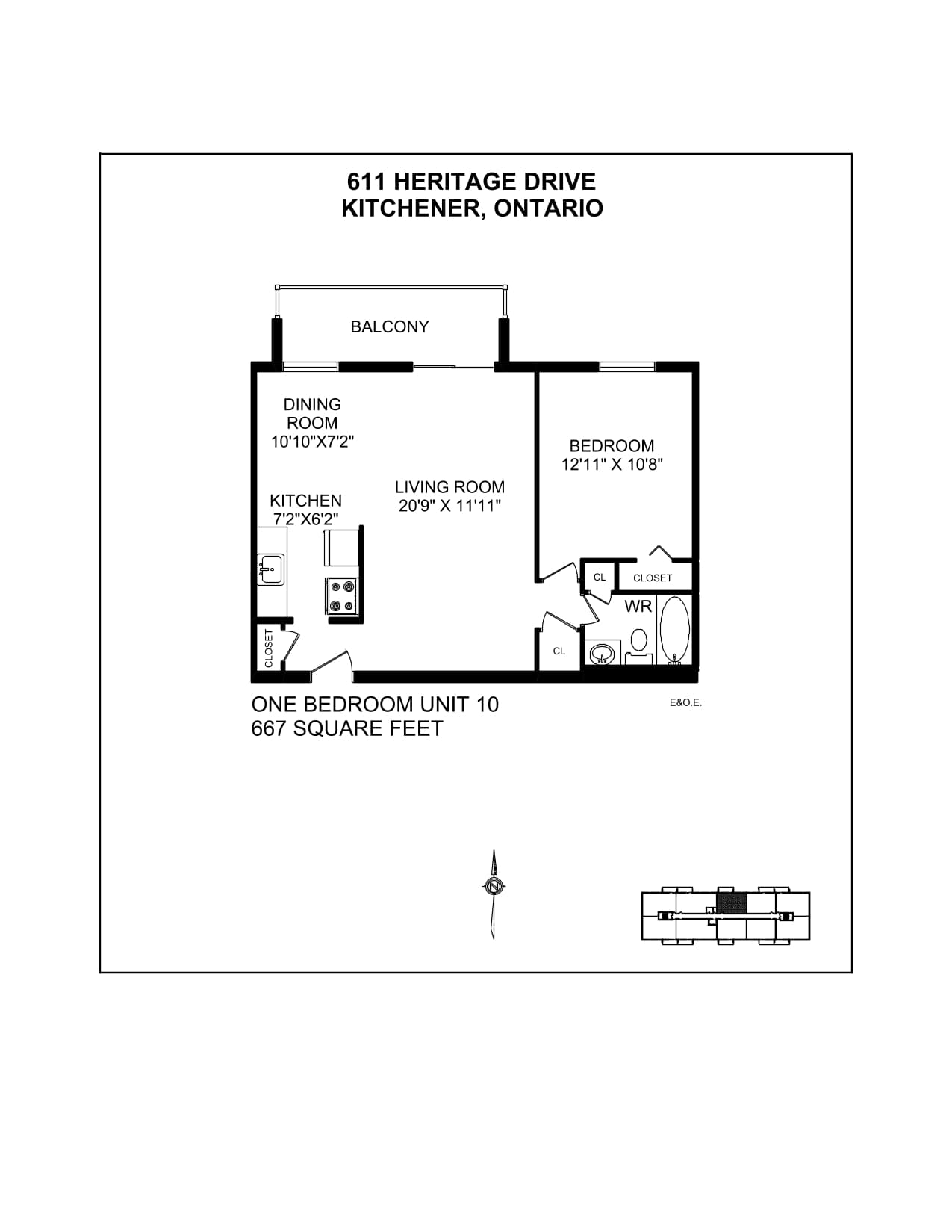 607 & 611 Heritage Drive — 1 Bedroom 611-0109 - Photo 30