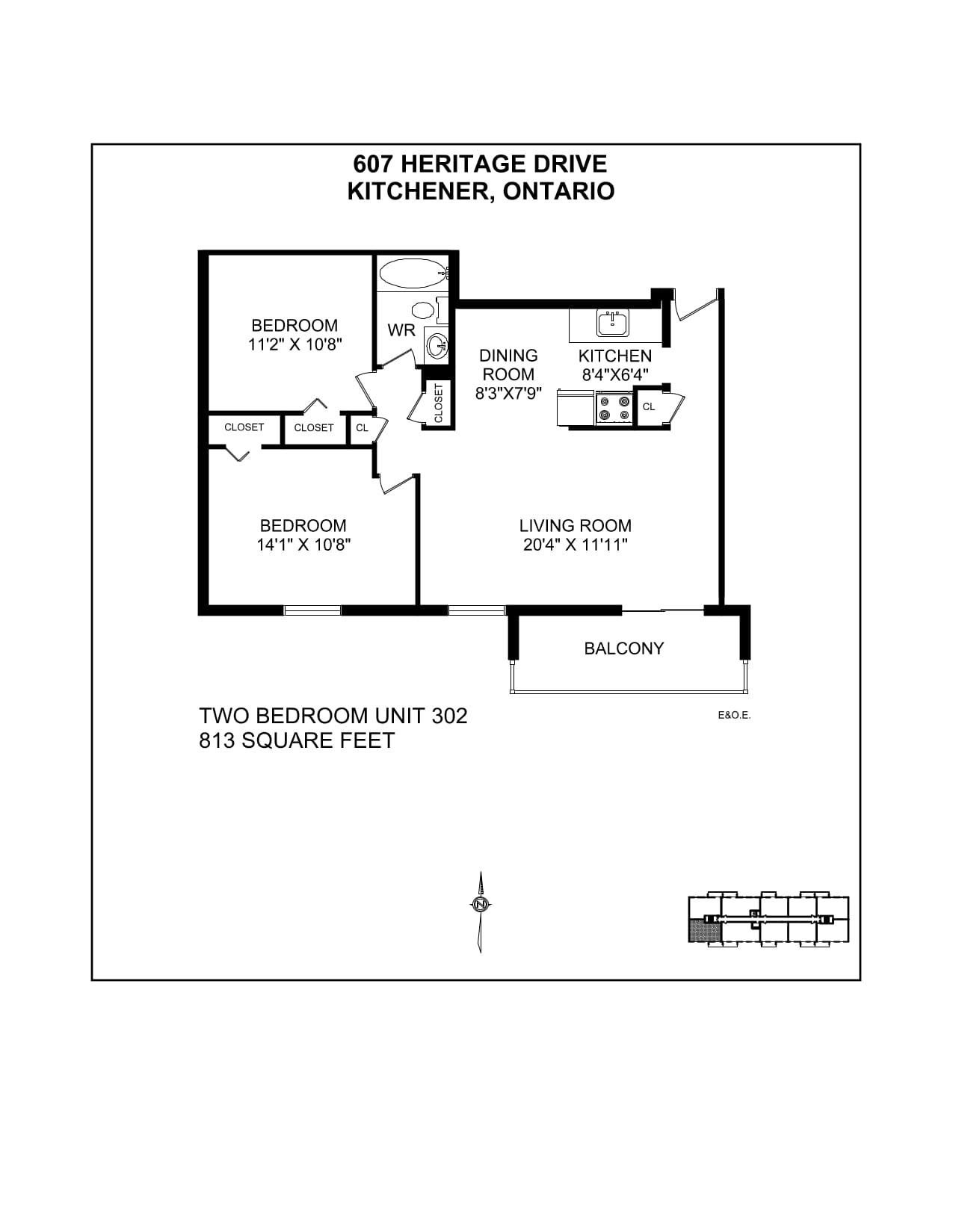 607 & 611 Heritage Drive — 1 Bedroom 611-0109 - Photo 39