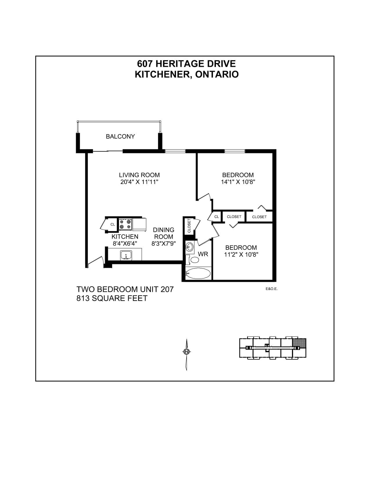 607 & 611 Heritage Drive — 1 Bedroom 611-0109 - Photo 49