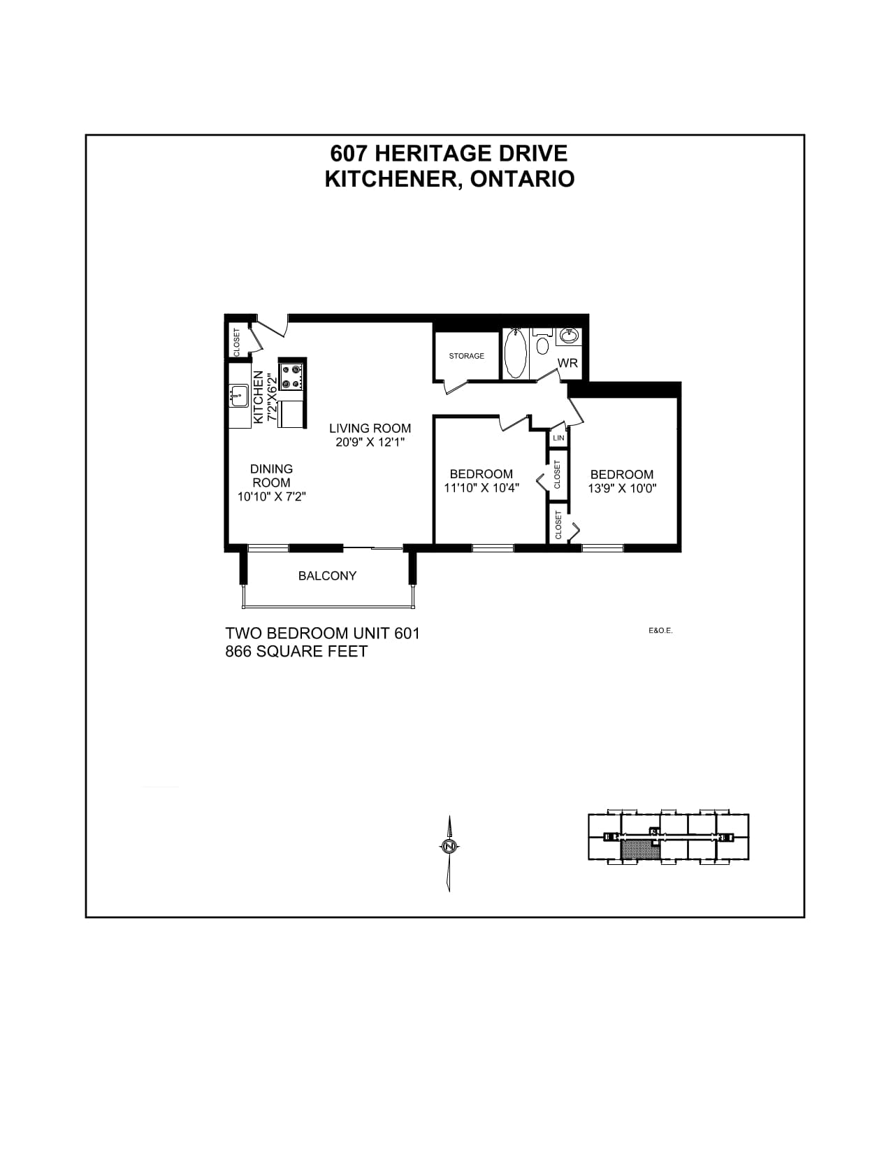 607 & 611 Heritage Drive — 1 Bedroom 611-0109 - Photo 77